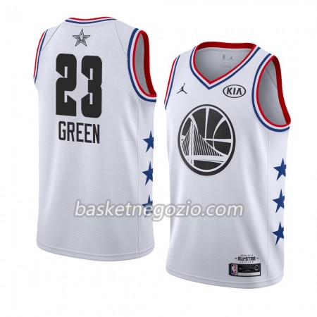 Canotte Uomo Golden State Warriors Draymond Green 23 2019 All-Star Jordan Brand Bianco Swingman